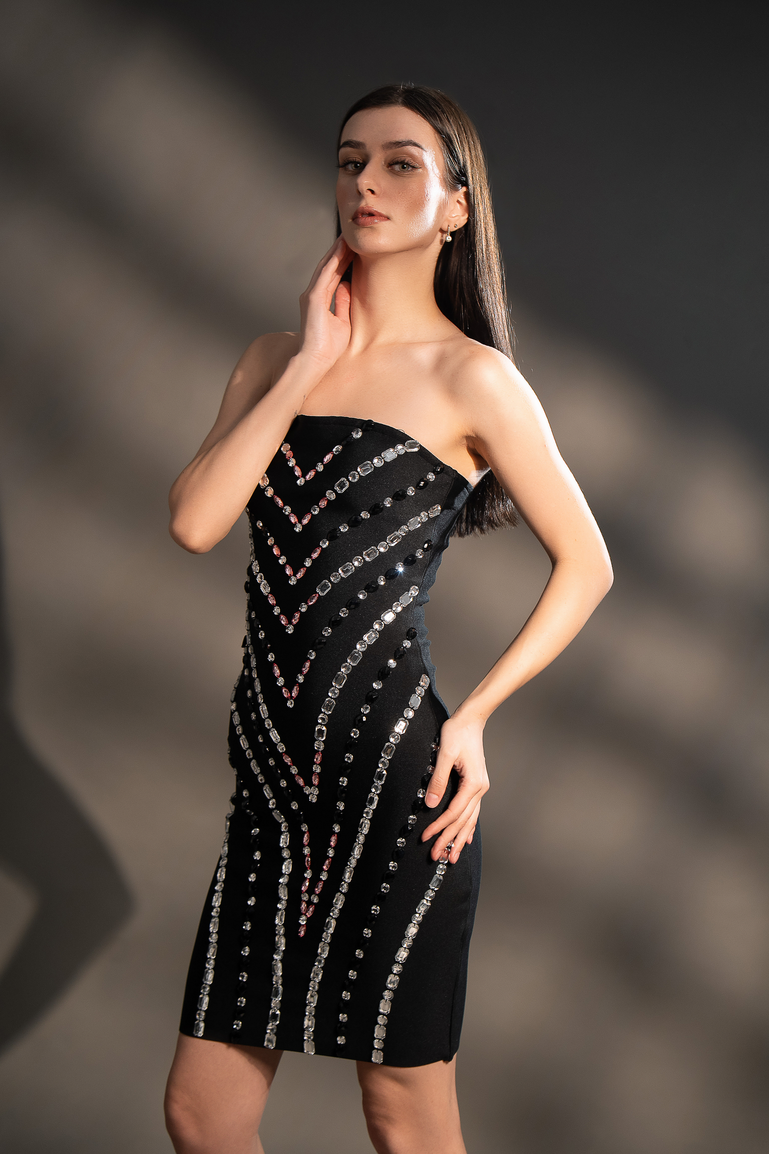 Black Strapless Bodycon Party Dress – Sexy Figure-Hugging Tube Dress for Women | Night Out & Clubwear