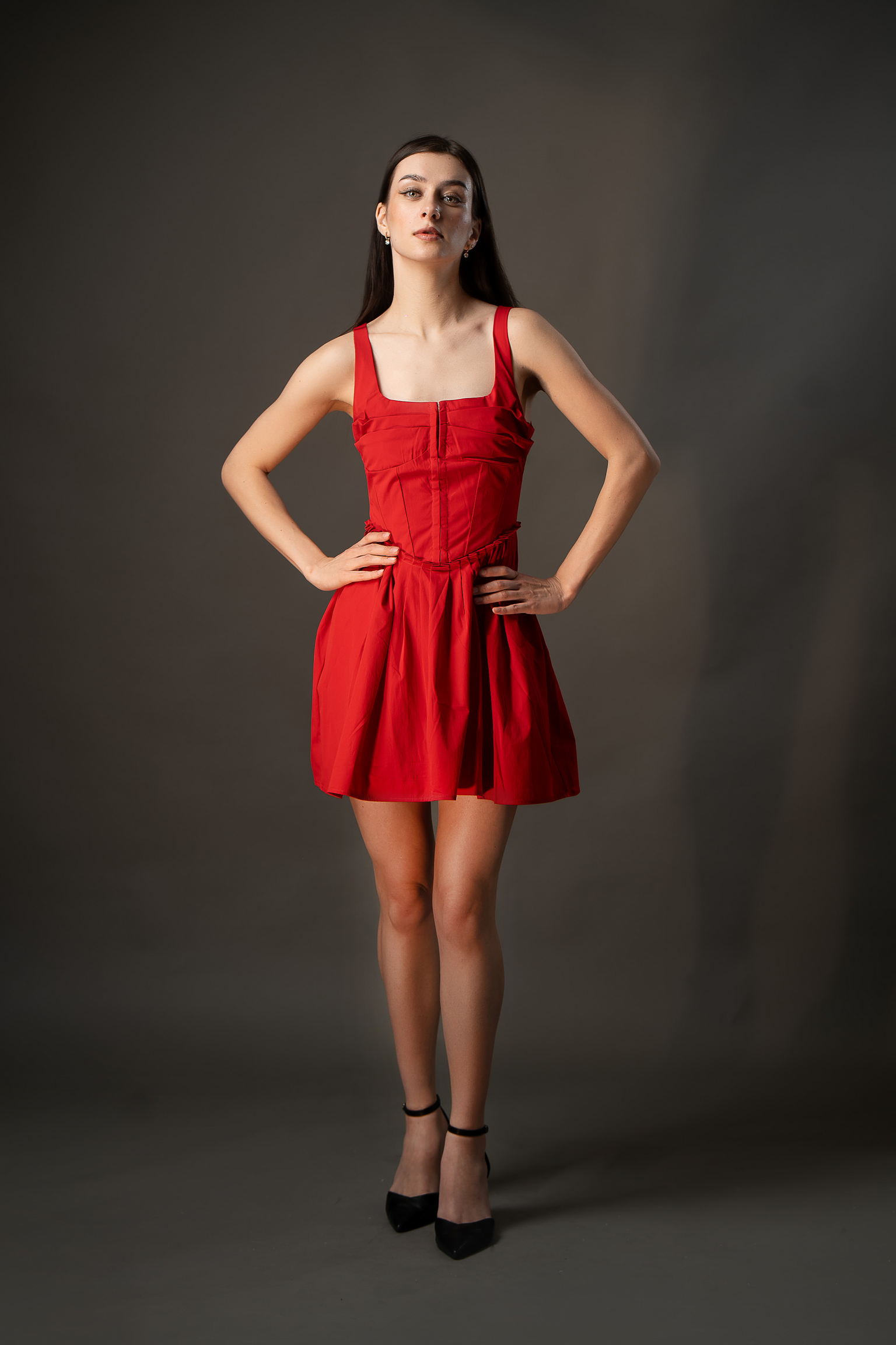 Red mini Dress