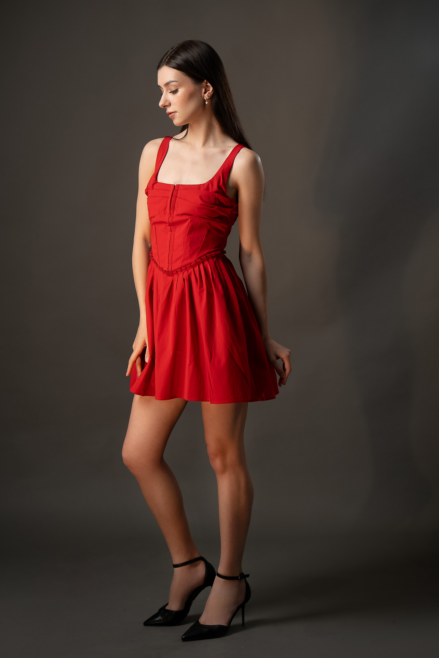 Red mini Dress