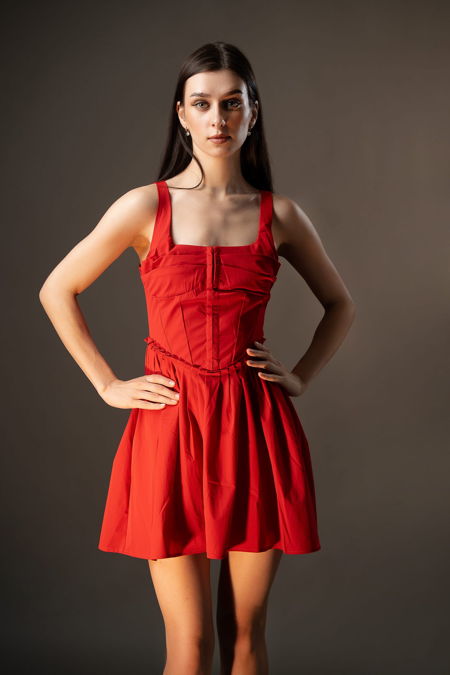Red mini Dress